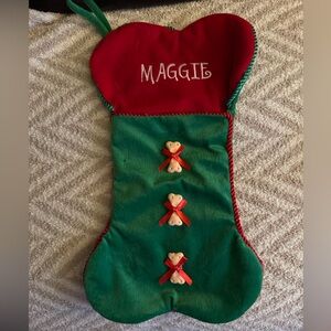 Personalized stocking for dog